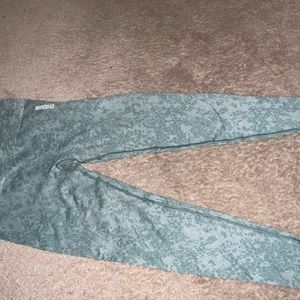 gymshark turquoise leggings